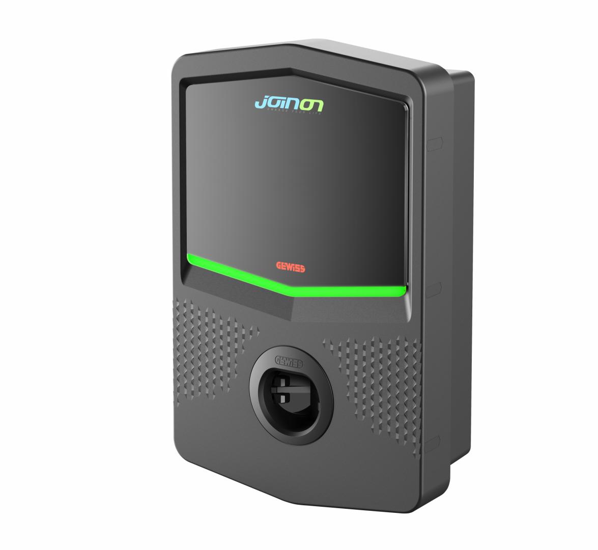 I-CON Wall Box - Wall-Mounting Charging Station, 4.6kW, 220V, 20A, IP55 ,AUTOSTART - Type 2 Vandal Proof With Shutter