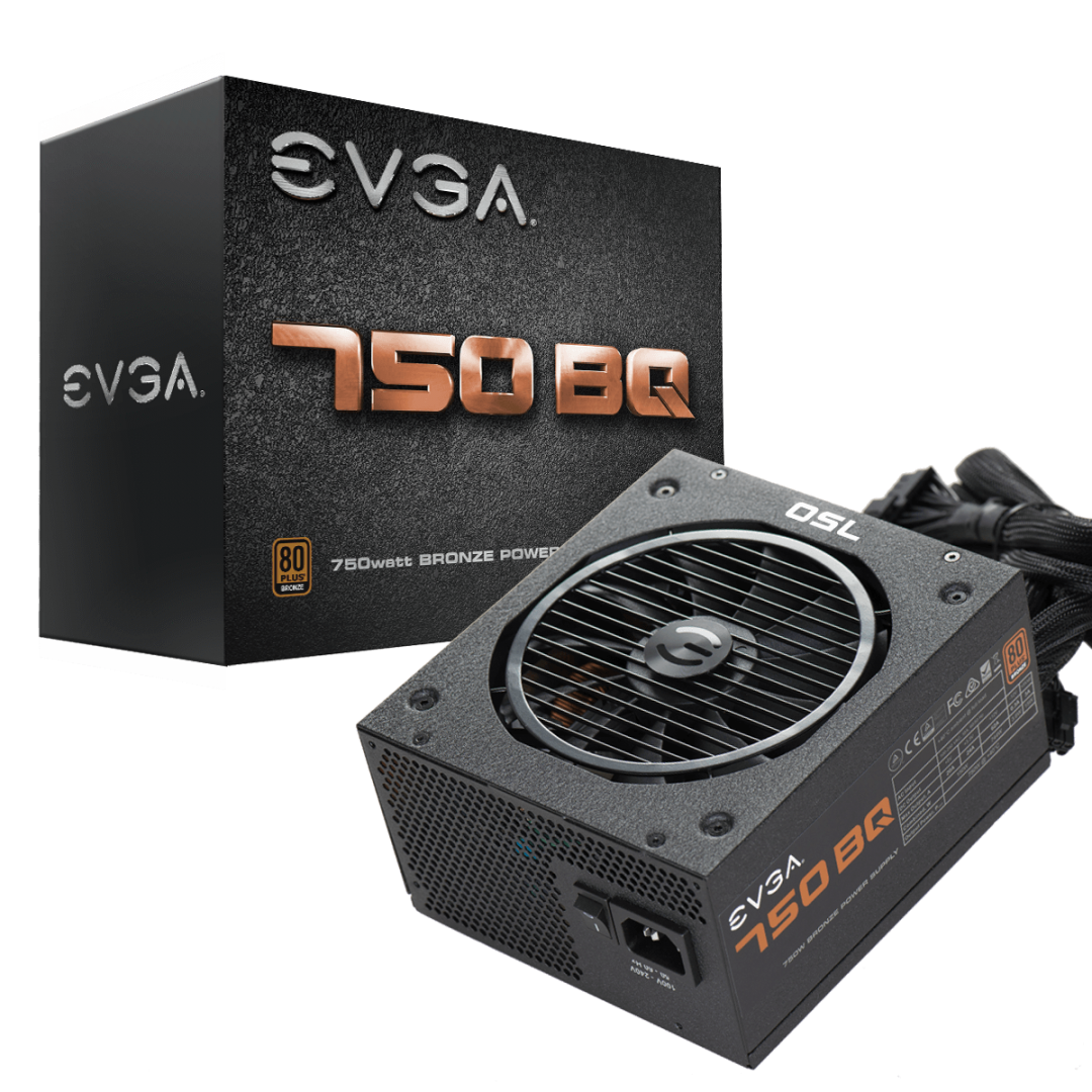 Sursa EVGA PSU 750 BQ 80+ BRONZE, semimodular, 750W