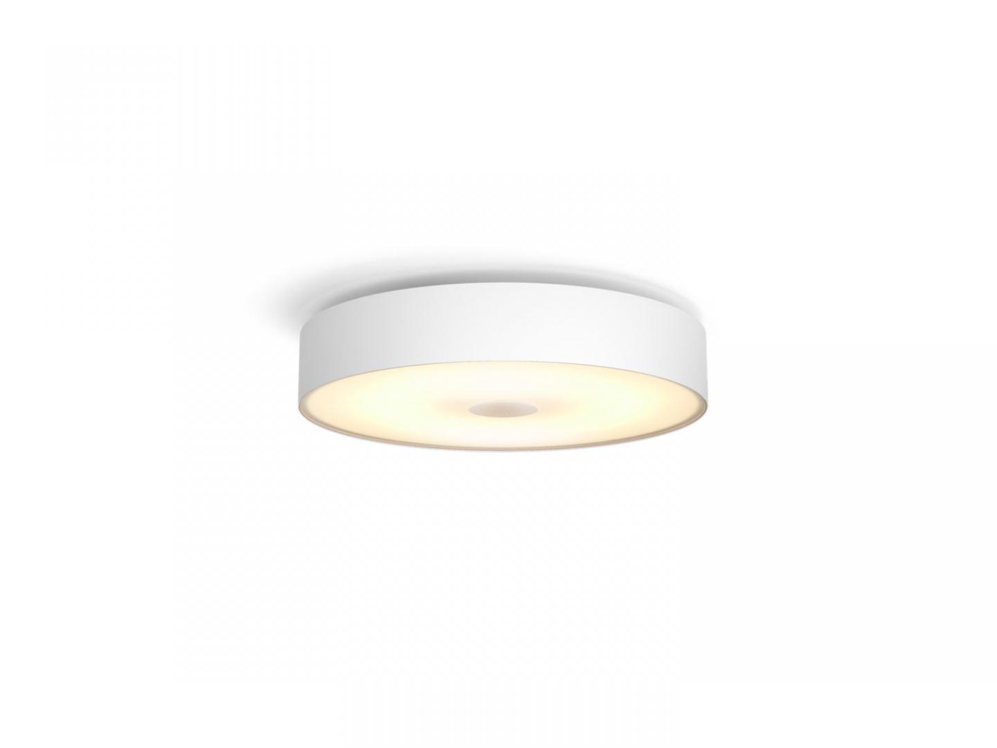 Plafoniera LED Philips Hue Fair, Bluetooth, 25W, 2900 lm, luminaalba(2200-6500K), IP20, 44.4cm, Metal, Alb, Intrerupator cu variatorinclus