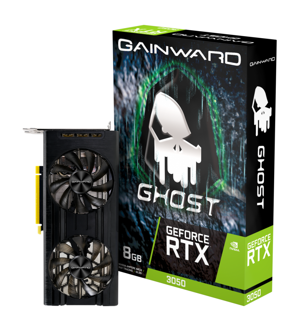 Placa video Gainward nVidia GeForce RTX 3050 Ghost 8GB