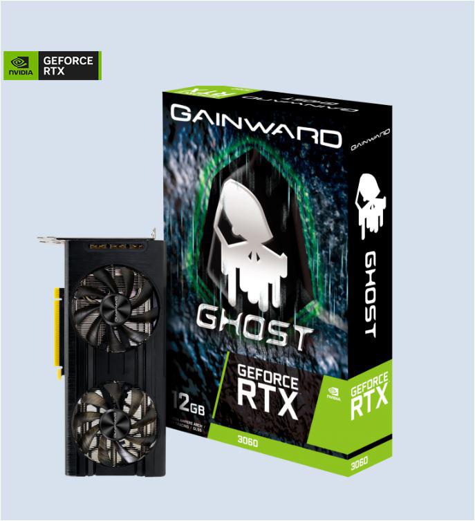 Placa video Gainward GeForce RTX 3060 Ghost LHR 12GB GDDR6 192-bit