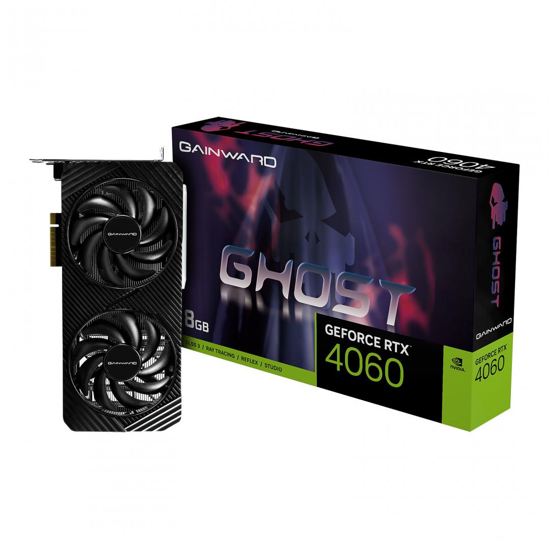 Placa video Gainward Dual RTX 4060 Ghost 8GB