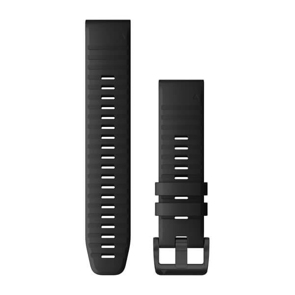 Garmin Curea Ceas Silicon QuickFit 22 Black  Acc,fenix 6 22mm QuickFit Black Silicone Band