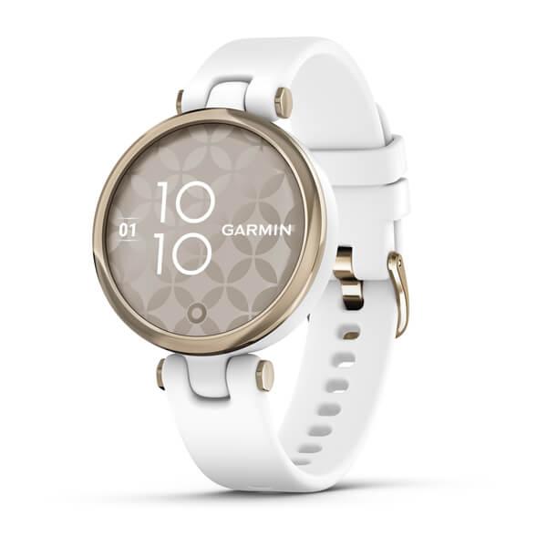 Ceas Smartwatch Garmin Lily, Cream Gold White