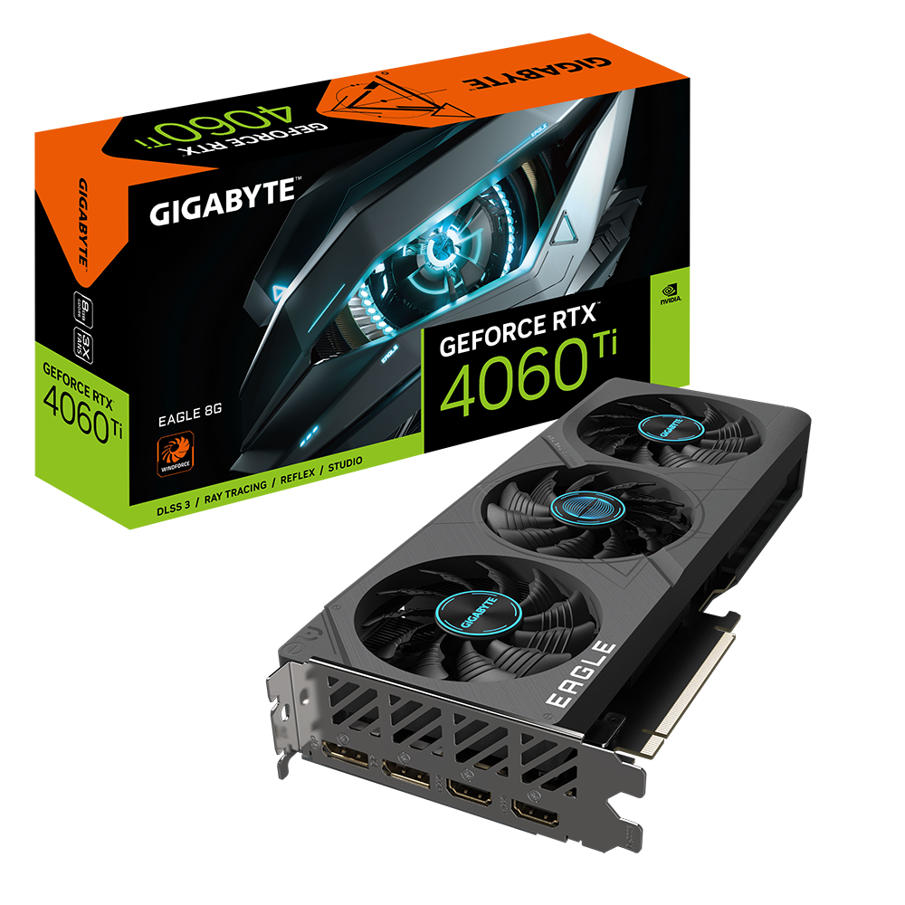 Placa video Gigabyte GeForce RTX 4060 TI EAGLE 8GB