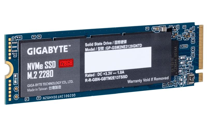 SSD Gigabyte, 128GB, NVMe, M.2