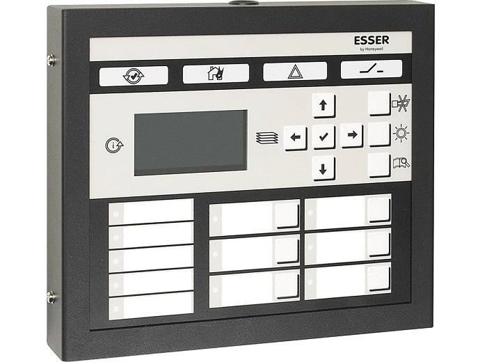 Panou repetor Esser FX808464 GMT 4000 pentru centrale FlexES Control siIQ8Control, montaj aparent, conectare la interfata RS485 sau TTY (infunctie de centrala), panou de comanda capacitiv, conectarea optionalaredundanta sau neredundanta, ecran grafic cu 6 linii a cate 20caractere, etichetele-text
