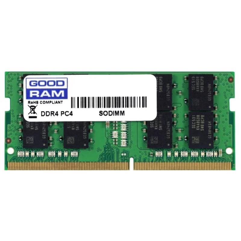 Memorie RAM notebook Goodram, SODIMM, DDR4, 4GB, CL17, 2400MHz