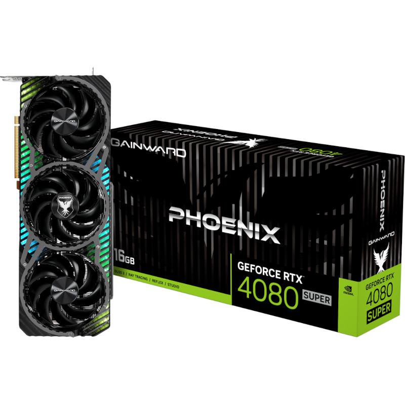 Placa video Gainward GeForce RTX 4080 SUPER Phoenix 16GB GDDR6X 256-bit DLSS 3.0