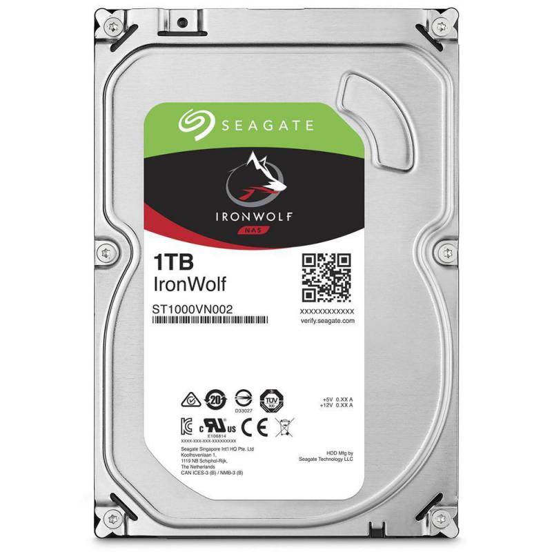 HDD Seagate IronWolf 1TB SATA-III 5900RPM 64MB