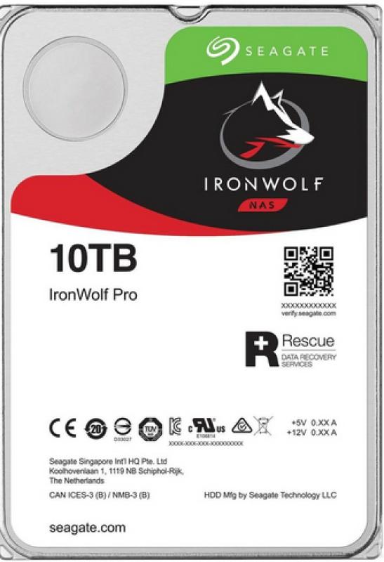 HDD Seagate IronWolf Pro 10TB SATA-III 7200RPM 256MB