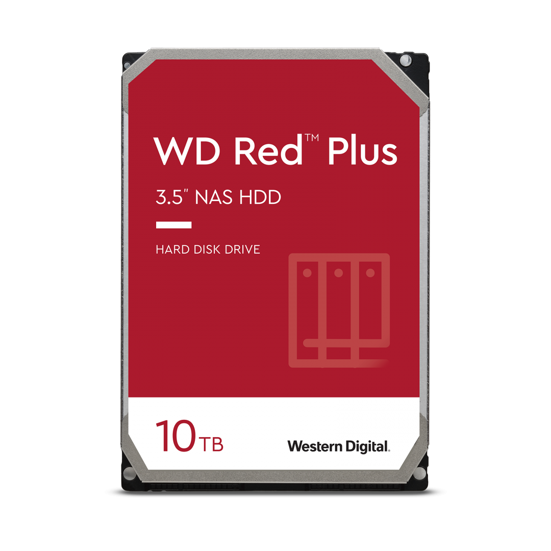 HDD WD Red Plus 10TB SATA-III 7200RPM 256MB