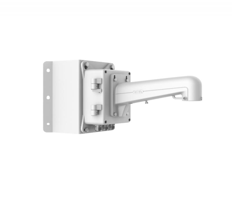 Hikvision Bracket DS-1602ZJ-BOX-CORNER; white aluminum alloy; 255.5 x314x546.4mm.