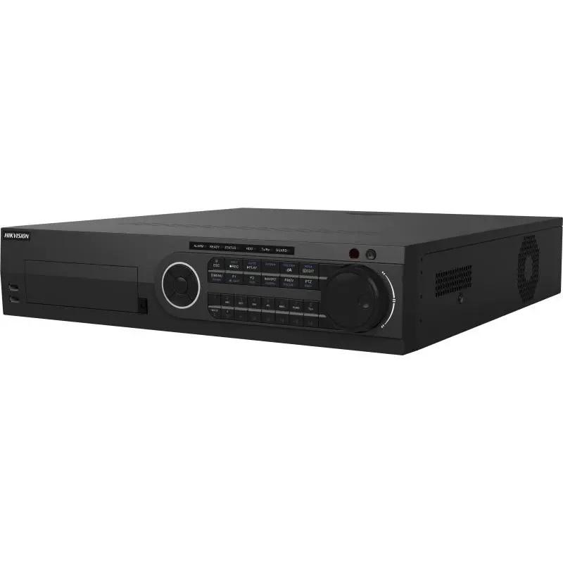 DVR Hikvision TurboHD  16 canale iDS-8116HQHI-M8/S 8 SATA interfaces and 1 eSATA interface smart search for efficient playback, 2 self-adaptive 10/100/1000 Mbps Ethernet interfaces,resolution: 4 MP 4 MP Lite@15 fps; 1080p Lite/720p/WD1/4CIF/VGA/CIF@25 fps (P)/30 fps (N), Network Interface 2, RJ45