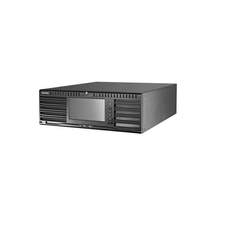 NVR Hikvision 128 canale IP DS-96128NI-I16; 512Mbps Bit RateInputMax(upto 128-ch IP video), 16 SATA Interfaces, alarm I/O: 16/8 ,RAID0,1,5,6,10supported, 3U case,19"