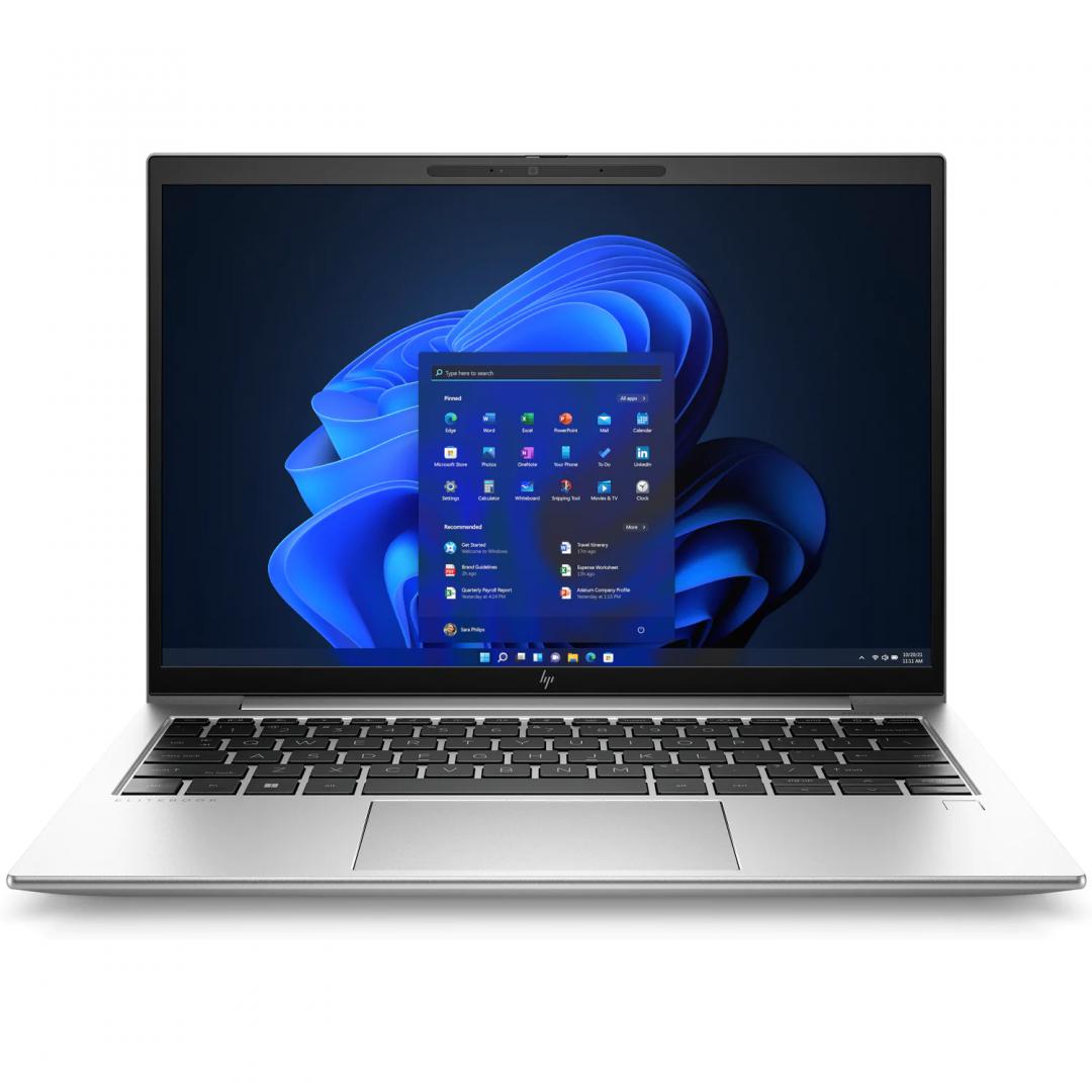 Laptop HP EliteBook x360 830 G9 cu procesor Intel Core i7-1255U 10-Core ( 1.7GHz, up to 4.7GHz, 12MB), 13.3 inch WUXGA TOUCH, Intel iris X Graphics, 16GB DDR4, SSD, 512GB PCIe NVMe, Windows 11 Pro 64bit Downgrade Win 10 Pro 64, Asteroid Silver, 3yw