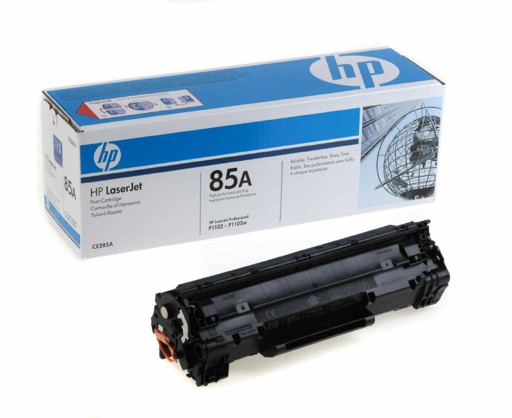 Toner HP CE285A, black, 1.6 k, LaserJet M1132 MFP, LaserJet ProM1212NF, LaserJet Pro M1217NFW, LaserJet Pro P1102, LaserJet Pro P1102W