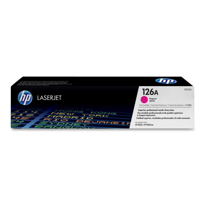 Toner HP CE313A, magenta, 1 k, LaserJet Pro 100 M175A, LaserJetPro 100 M175NW, LaserJet Pro CP1025, LaserJet Pro CP1025NW, Laserjet ProM275