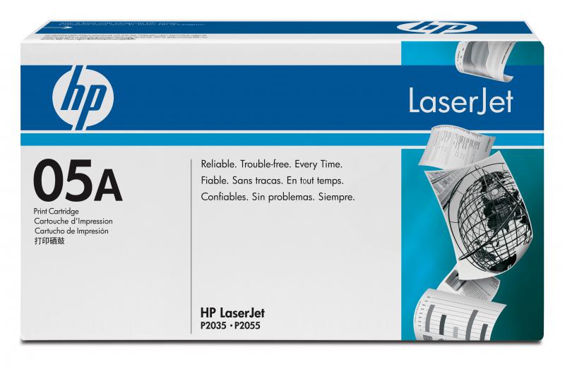 Toner HP CE505A, black, 2.3 k, LaserJet P2055, LaserJet P2055D,LaserJet P2055DN