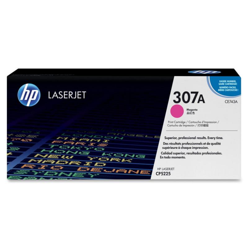 Toner HP CE743A, magenta, 7.3 k, Laserjet CP5220.