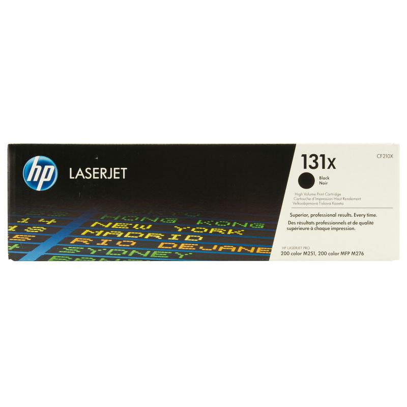 Toner HP CF210X, black, 2.4 k, Color LaserJet Pro 200 M251N,Color LaserJet Pro 200 M251NW, Color Laserjet Pro 200 M276N, ColorLaserjet Pro 200 M276NW, Color Laserjet Pro 200 M351NW