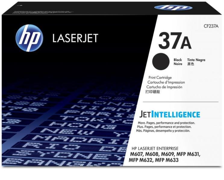 Toner HP CF237A, Nr.37A , Black, 11K, Original, Laser EnterpriseM607N.