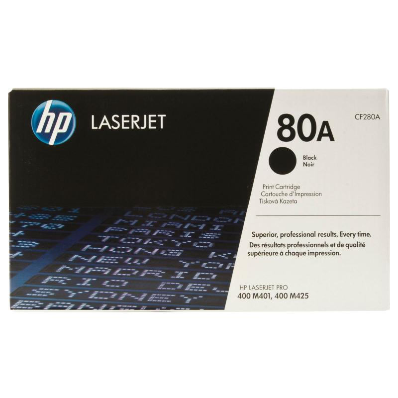 Toner HP CF280A, black, 2.7 k, Laserjet Pro 400 M401A