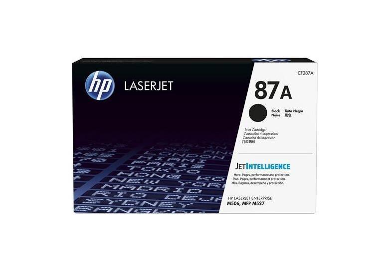 Toner HP, CF287A, Nr.87A, Black, 9K, Original, Laserjet M506DN.