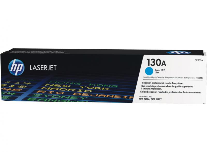 Toner HP CF351A, cyan, 1k, pentru HP LaserJet Pro MFP M176N,LaserJet Pro MFP M177fw