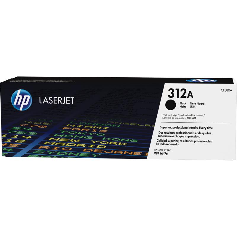 Toner HP CF380A, black, 2,4k, HP Laserjet Pro M476NW, HP LaserJetPro MFP M476DN, LaserJet Pro MFP M476DW, Nr.312