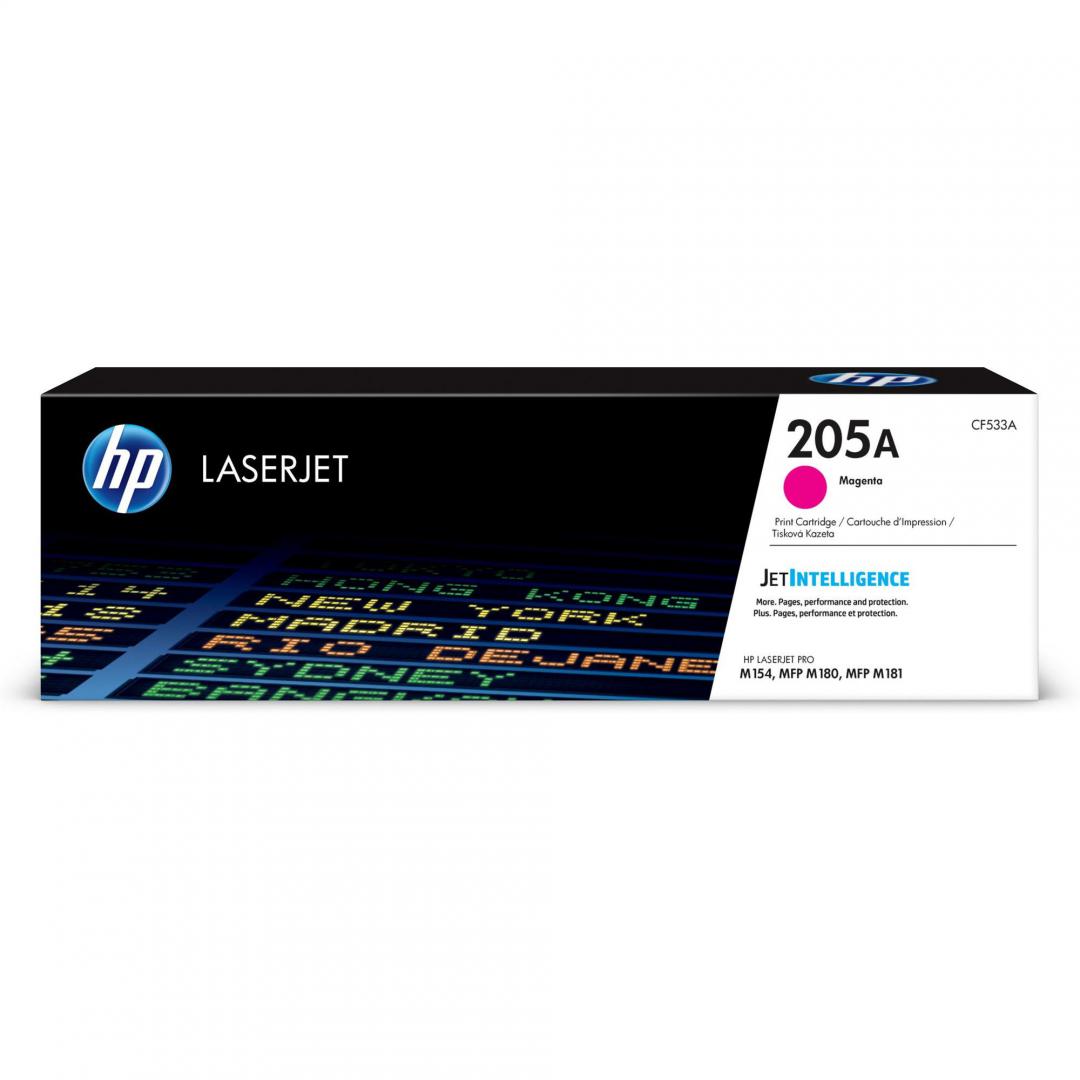 Toner HP CF533A, magenta, 0.9 K,HP LaserJet Pro M180N, LaserJet Pro M181FW,Nr.205A