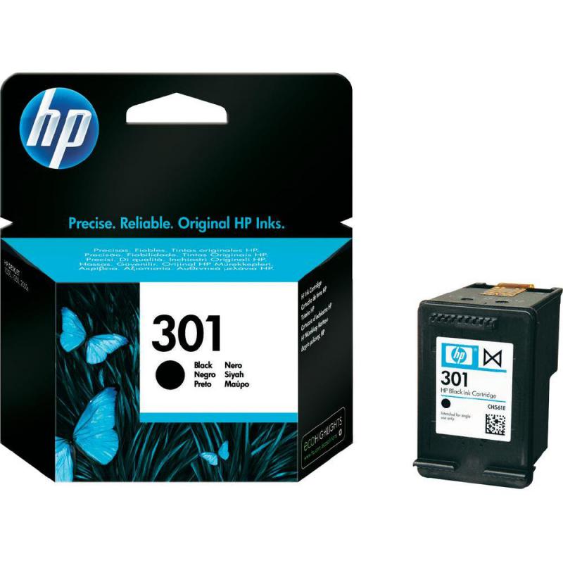 Cartus cerneala HP CH561EE, black, 3 ml, Deskjet 1000, Deskjet 1050A AIO ,Deskjet 1510 AIO, Deskjet 2000, Deskjet 2050, Deskjet 2050A AIO, Deskjet2054A, Deskjet 3000, Deskjet 3050A AIO, Deskjet 3054A AIO ,NR.301