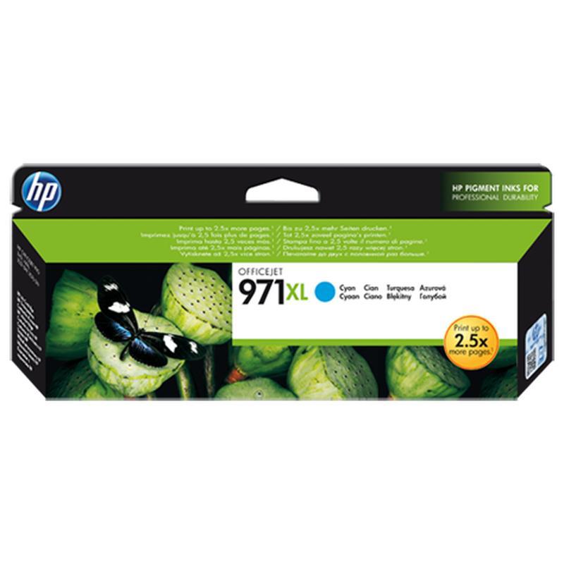 Cartus cerneala HP CN626AE, Cyan, 6600pag, HP Officejet Pro X451DW ,Officejet Pro X476dw, Officejet Pro X551DW, Officejet ProX576dw,NR.971XL