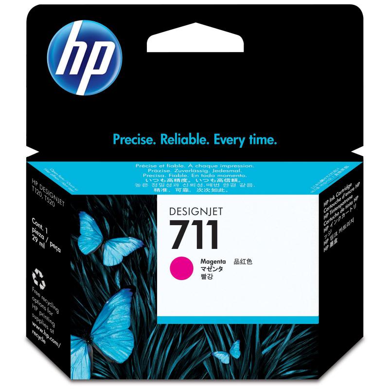 Cartus cerneala HP CZ131A, magenta, 29 ml, HP Designjet T120 ,DesignjetT520 24'', Designjet T520 36', NR.711