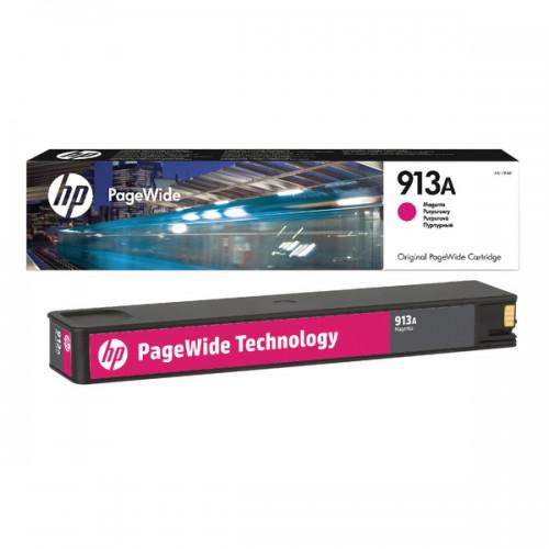 Cartus cerneala HP Magenta PageWide Nr.913A F6T78AE Original HP PageWidePro 452DW