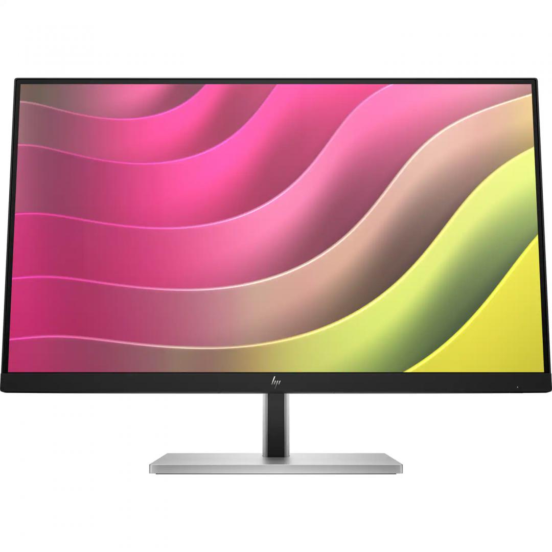 Monitor 23.8" HP EliteDisplay E24t G5 TOUCH, LED, IPS, FHD 1920x1080, 16:9, 5 ms, 300 cd/m², 1000:1, Black & Silver, 3yw