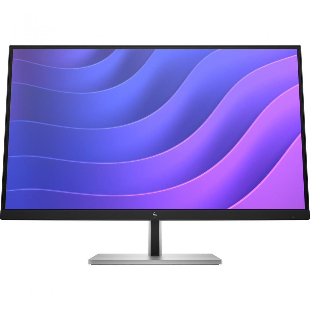 Monitor 27" HP EliteDisplay E27q G5, LED, IPS, QHD 2560x1440, 16:9, 75Hz, 5 ms, 1000:1, Black & Silver, 3yw