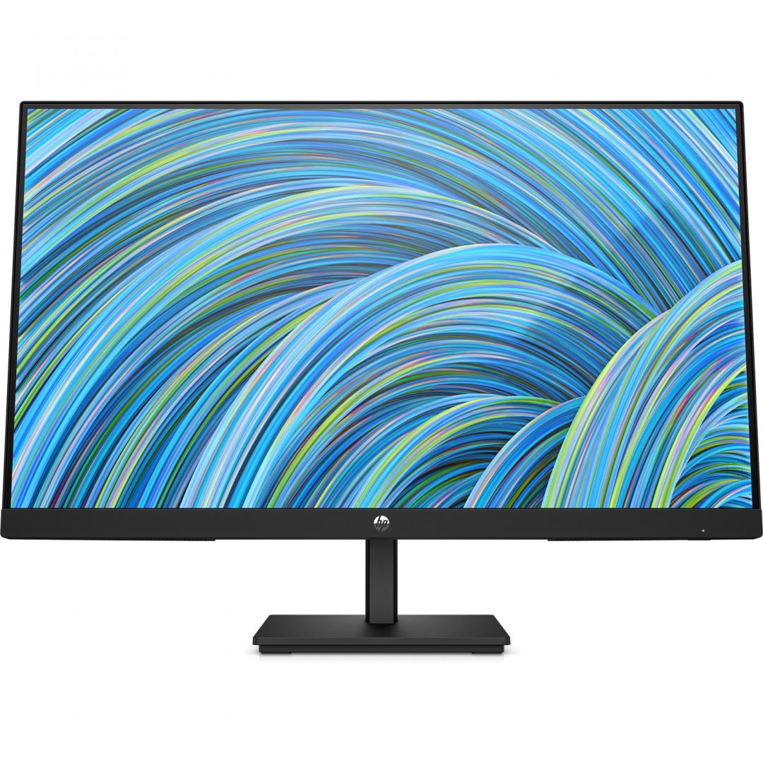 Monitor 23.8" HP P24v G5, LED, VA, FHD 1920x1080, 16:9, 5 ms, 250 cd/m², 3000:1, Black, 3yw