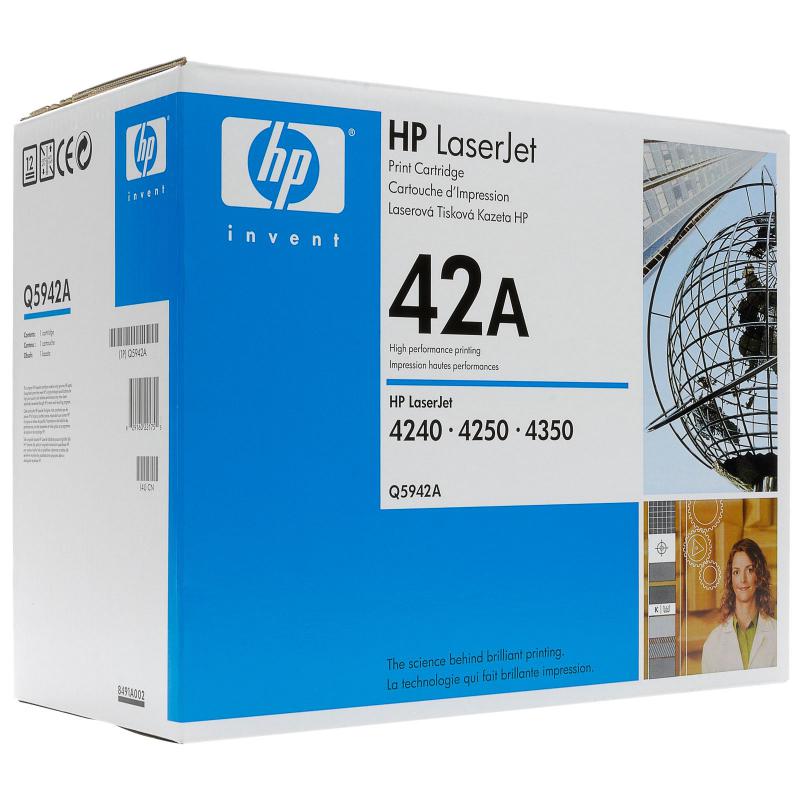 Toner HP Q5942A, black, 10 k, LaserJet 4250, LaserJet 4250N,LaserJet 4350