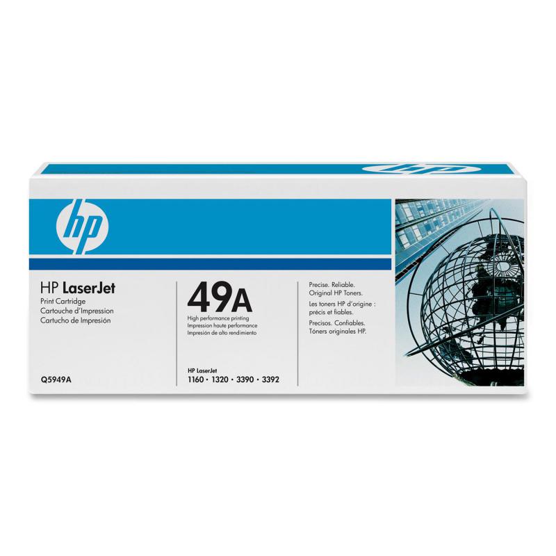 Toner HP Q5949A, black, 2.5 k, LaserJet 1320, LaserJet 3390,LaserJet 3392