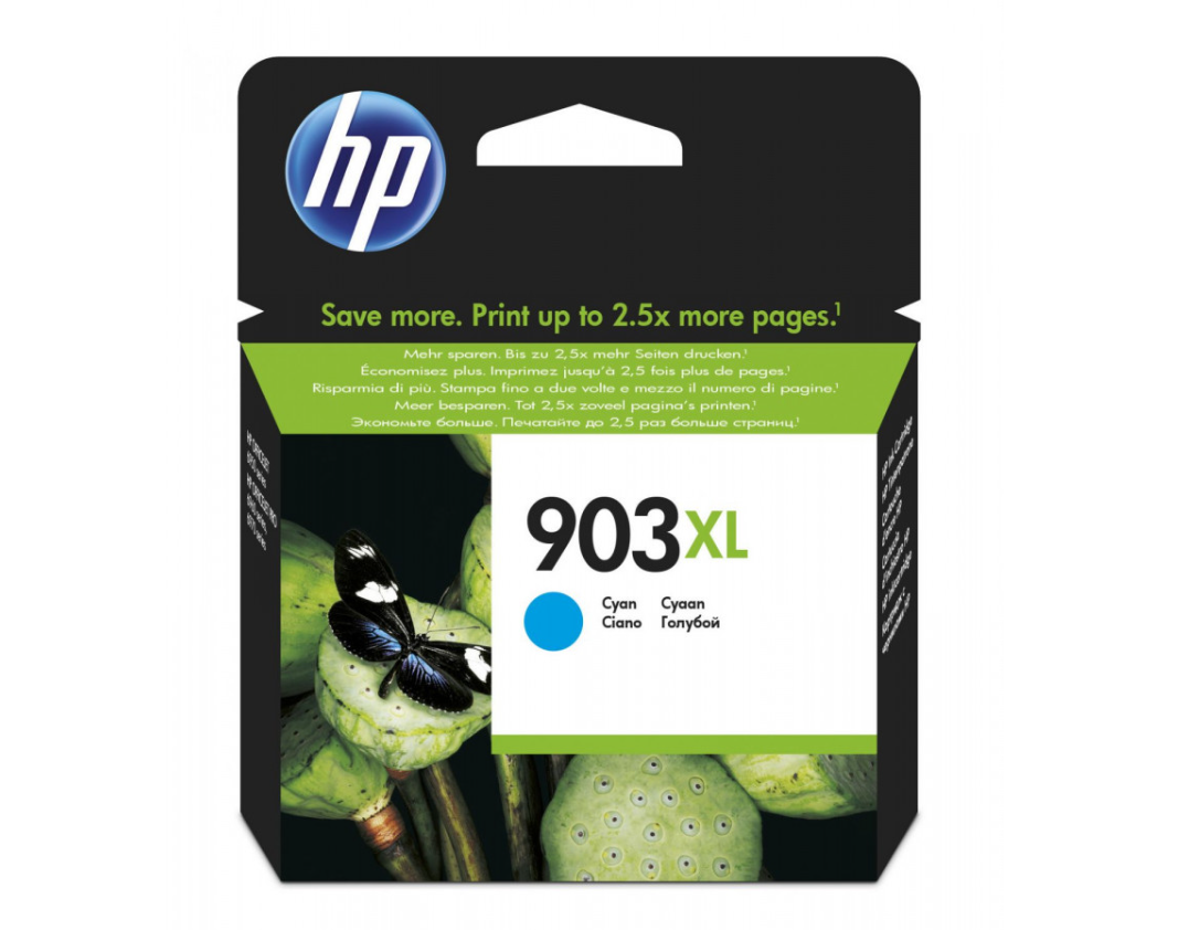 Cartus cerneala HP T6M03AE, Nr.903XL, Culoare Cyan, Capacitate: 8.5ml/750 pagini (incarcare 5%), compatibilitate: HP Officejet Pro 6950 / 6960 / 6970