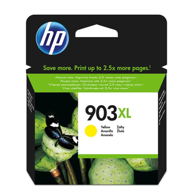 Cartus cerneala HP T6M11AE, Nr.903XL, Culoare: Yellow, Capacitate: 8.5ml/750 pagini (incarcare 5%), compatibilitate: HP Officejet Pro 6950 / 6960 / 6970.