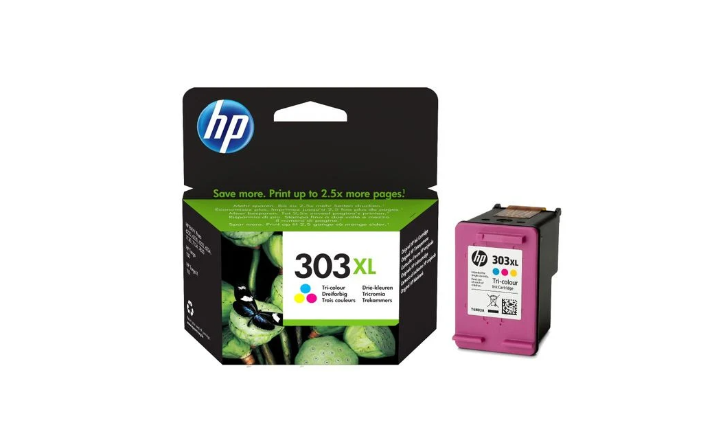 Cartus cerneala HP T6N03AE, Nr.303XL, Culoare: Cyan, Magenta, Yellow, Capacitate: 415 pagini (incarcare 5%), compatibilitate: HP Envy Inspire 7220 / 7920 , Envy Photo 6220 / 6230 / 6232 / 6234 / 7130 / 7134 / 7830 / 7834.