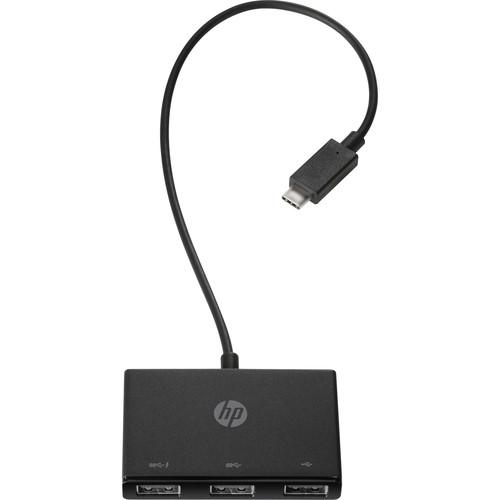 Hub USB HP Z6A00AA, 3 porturi USB 3.1, negru