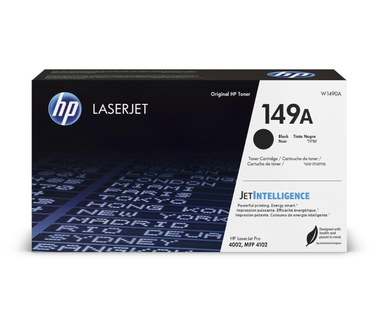 Toner Hp W1490A, 149A, Culoare: Black, Capacitate: 2.9k pagini, Compatibilitate: HP PRO 4002DN, HP PRO 4002DW,  HP PRO 4002DWE,  HP PRO 4102DN,  HP PRO 4102DW,  HP PRO 4102FDW,