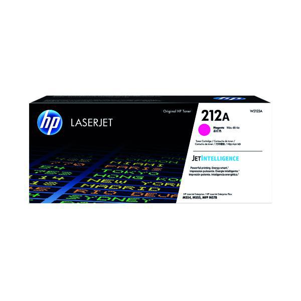 Toner HP, W2123A, magenta, 4.5 k, HP Color LaserJet Enterprise M544, M555, Flow MFP M578.