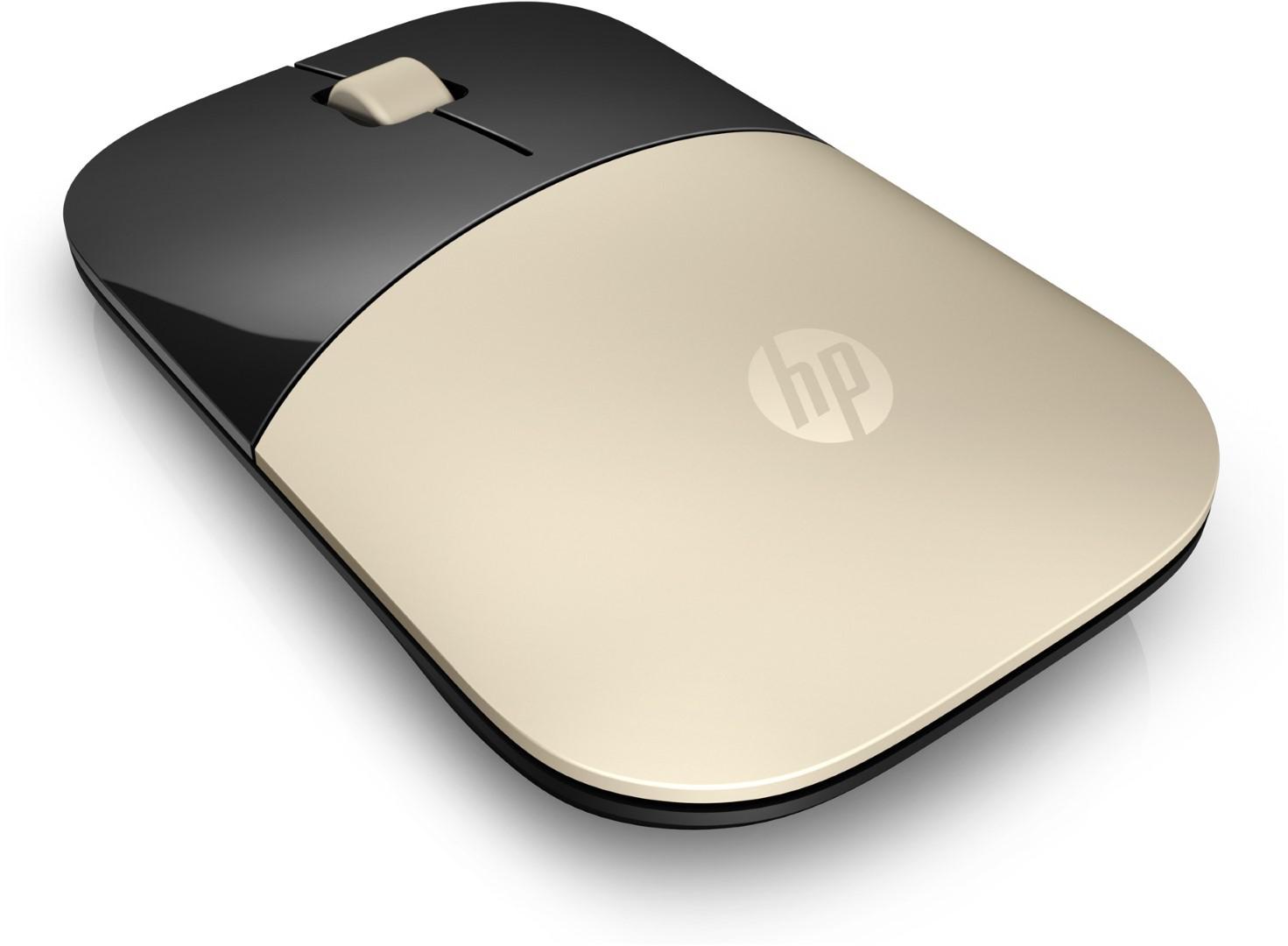 Mouse HP Z3700, wireless, auriu