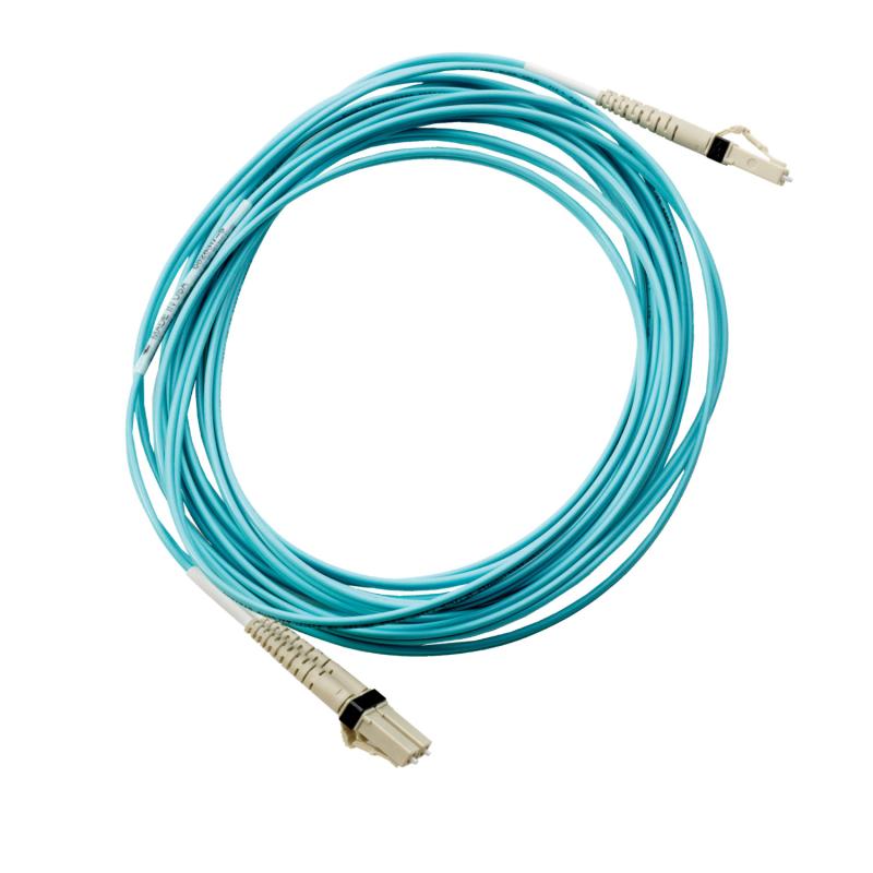 HPE LC to LC Multi-mode OM3 2-Fiber 15.0m 1-Pack Fiber Optic Cable