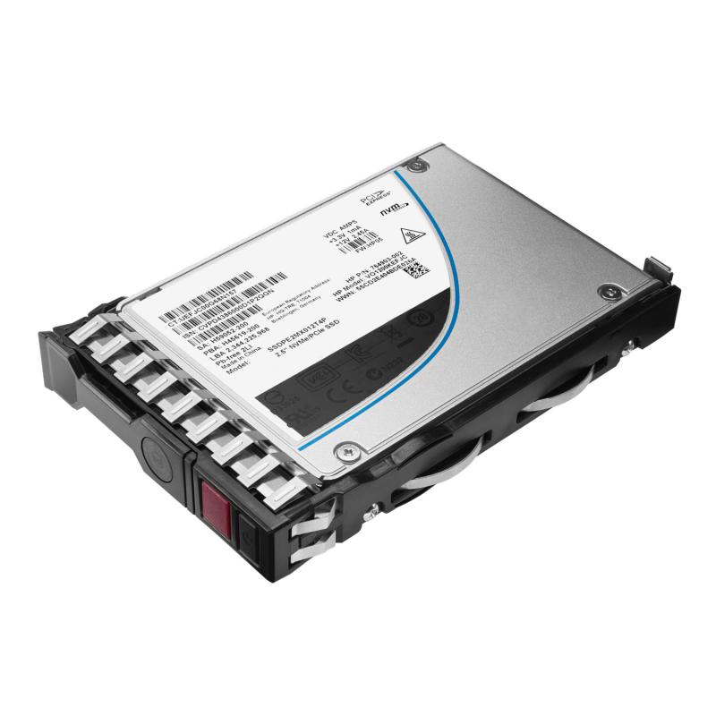 HPE 750GB NVMe Gen3 High Performance Low Latency Write Intensive SFF SCN U.2 P4800X SSD