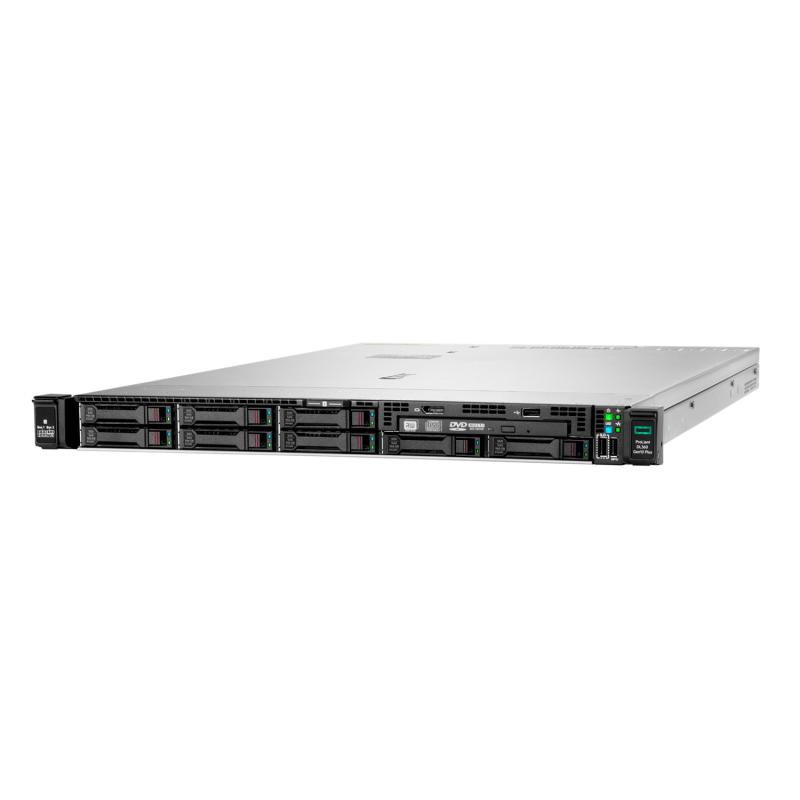 HPE ProLiant DL360 Gen10 Plus 4314 2.4GHz 16-core 1P 32GB-R MR416i-a NC 8SFF 800W PS Server